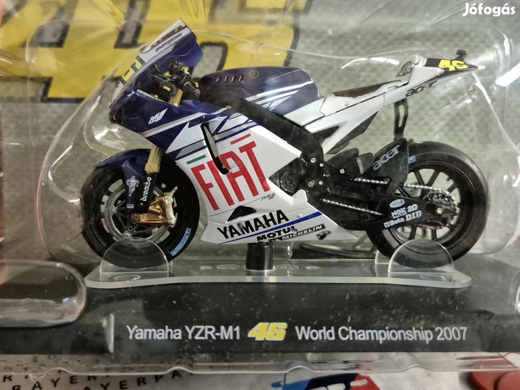 MotoGP - Yamaha YZR M1 #46 (2007) - Valentino Rossi -  Edicola - 1:18