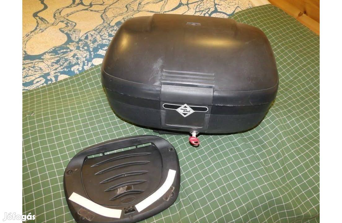 Moto Detail motoros topcase hátsó doboz + platni