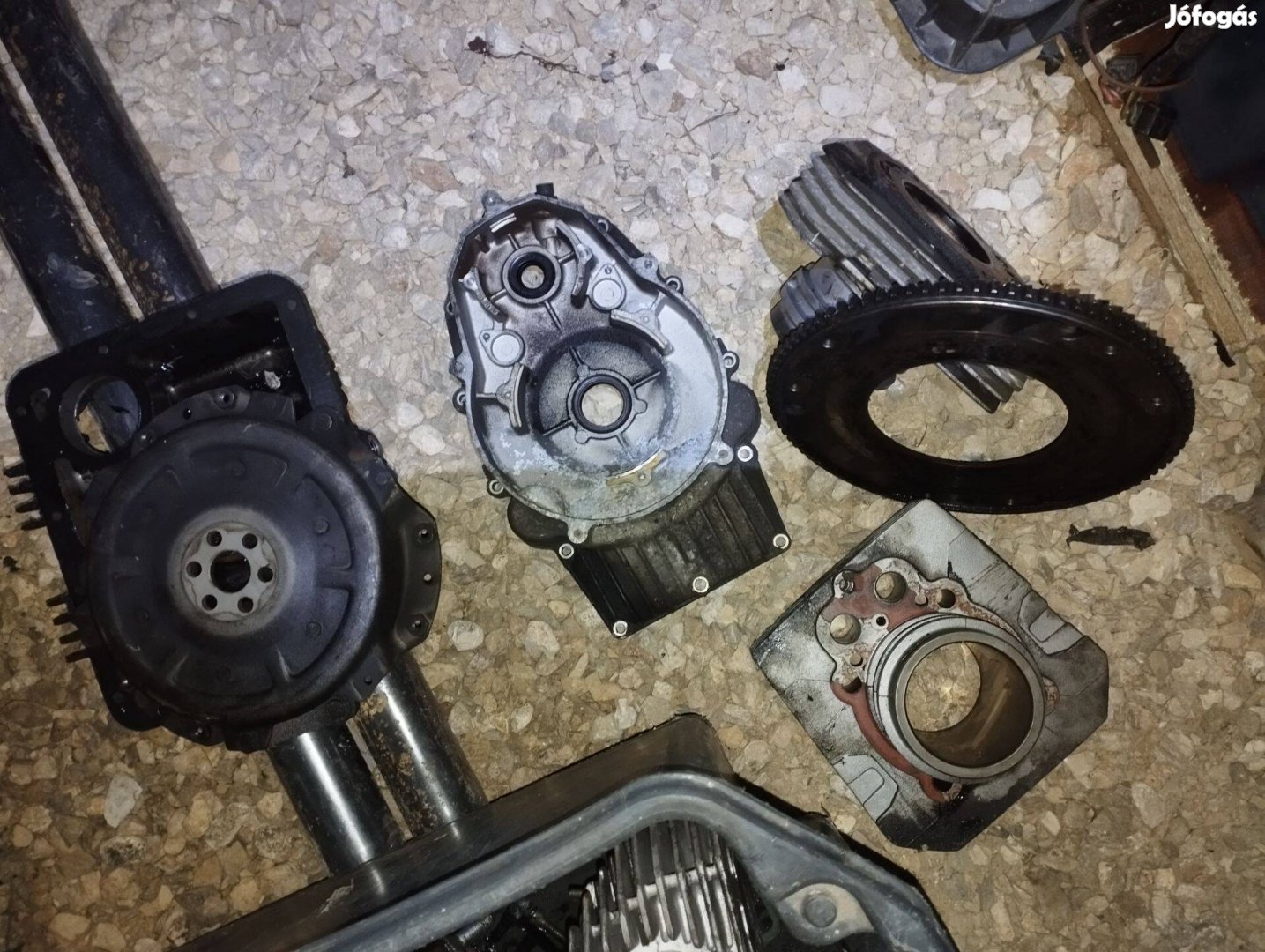 Moto Guzzi V 35 motor blokk