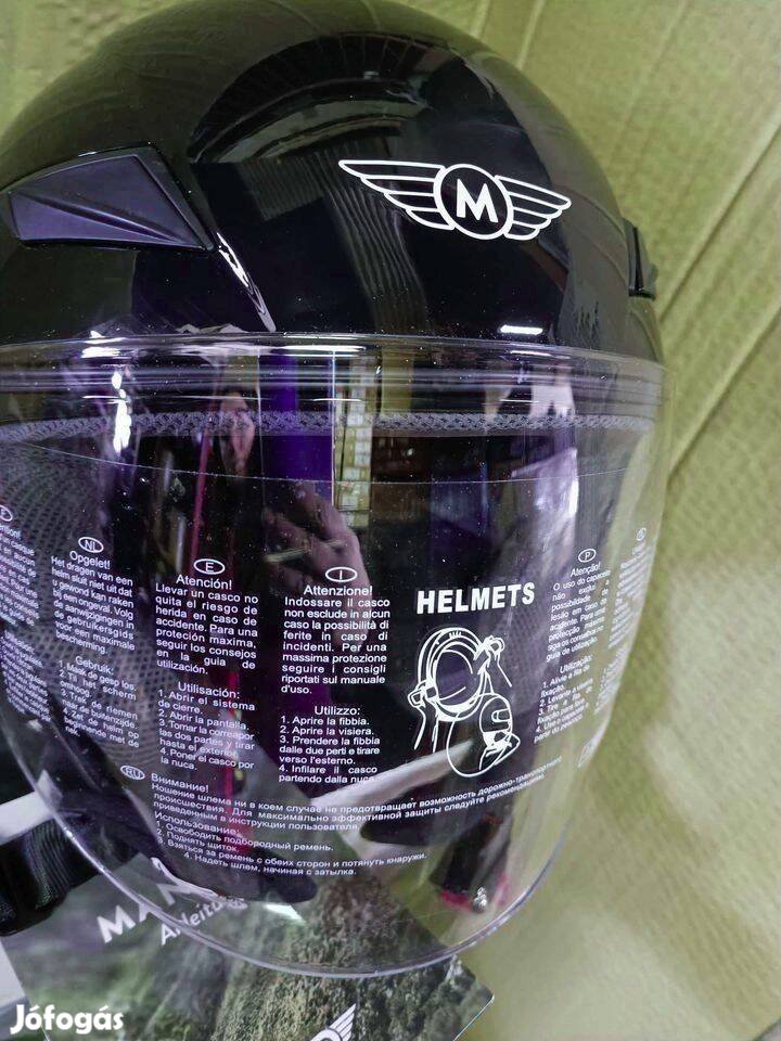 Moto Helmets U52 Bukó sisak 3 féle