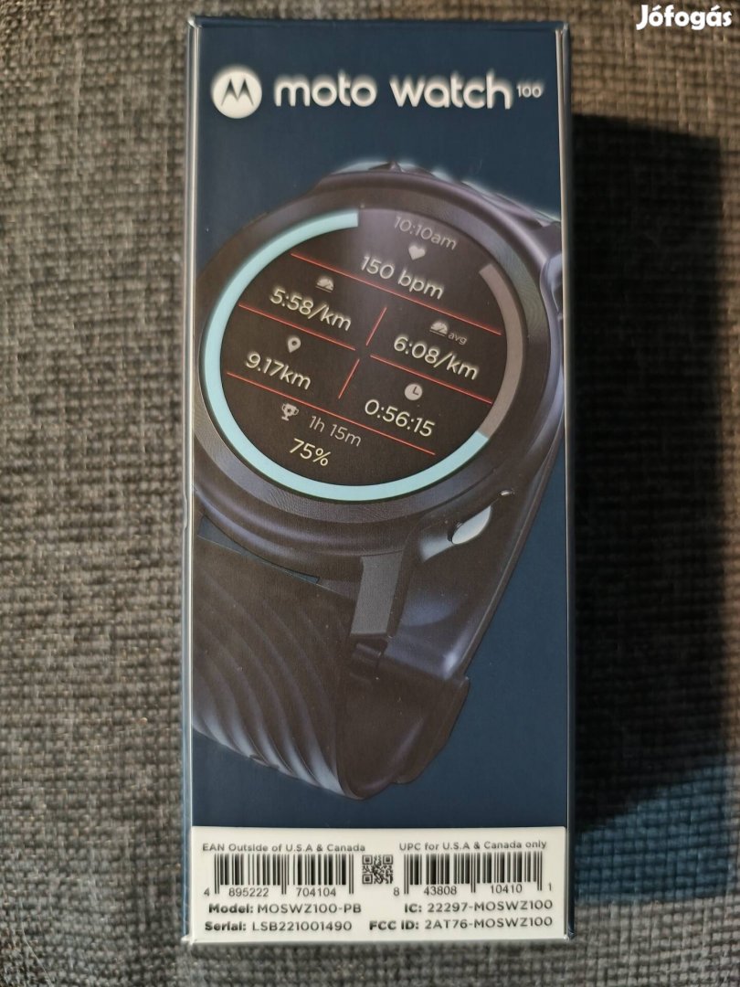 Moto watch 100,  okosóra új!
