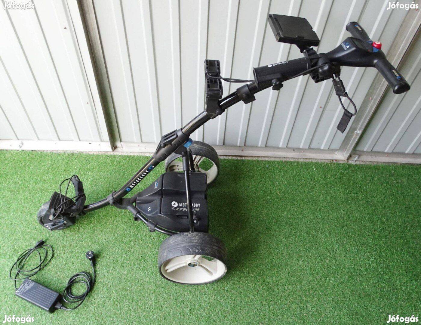 Motocaddy elektromos szállítókocsi golfkocsi akkus Li-Ion