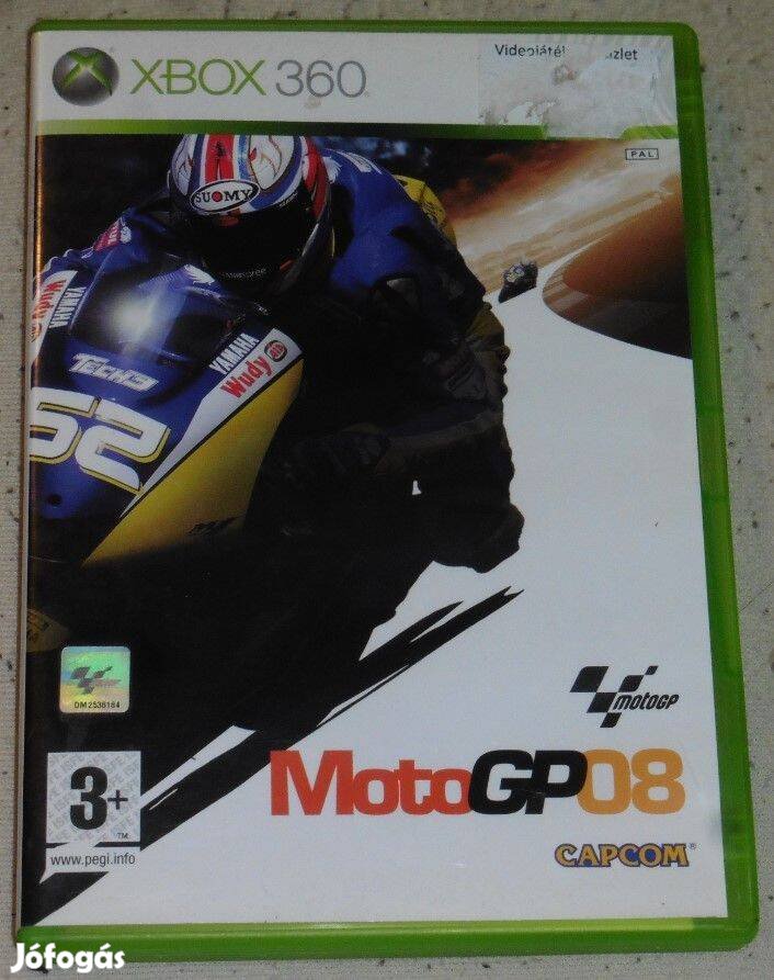 Motogp 08 (Moto GP 08) (Gyorsasági Motoros) Gyári Xbox 360 Játék