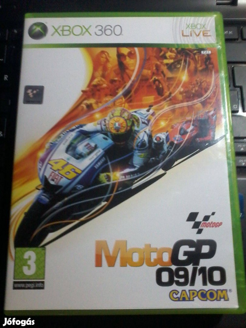 Motogp 09/10 Xbox 360 játék eladó.(nem postázom)