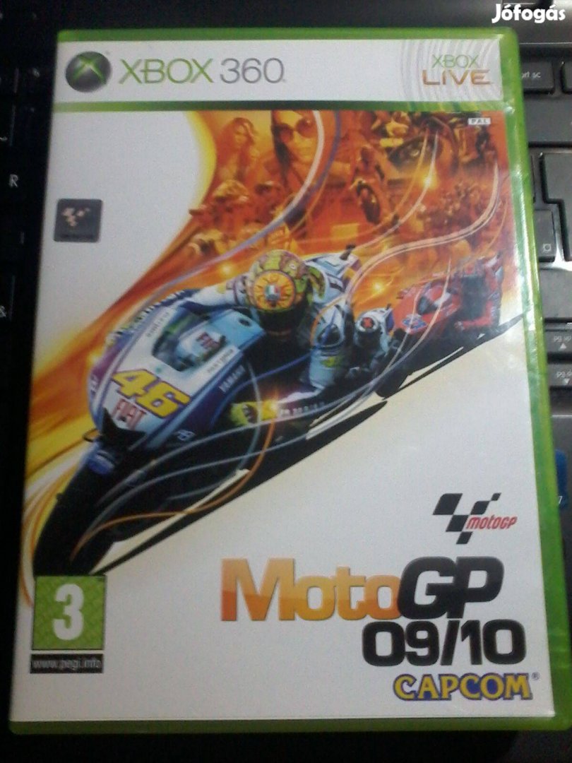 Motogp 09/10 Xbox 360 játék eladó.(nem postázom)