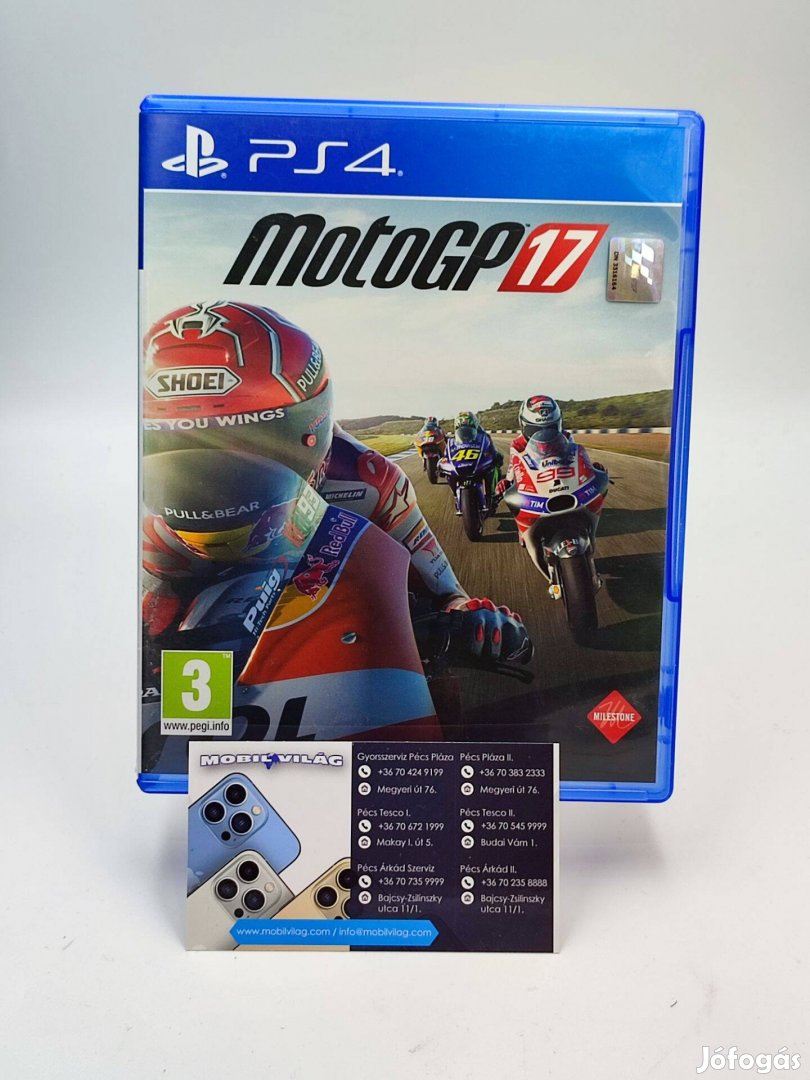 Motogp 17 PS4 Garanciával #konzl1321