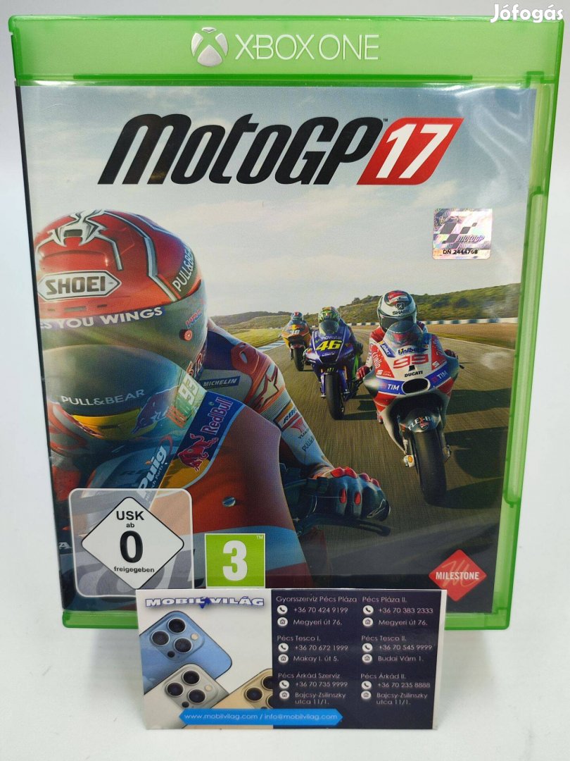 Motogp 17 Xbox One Garanciával #konzl1216