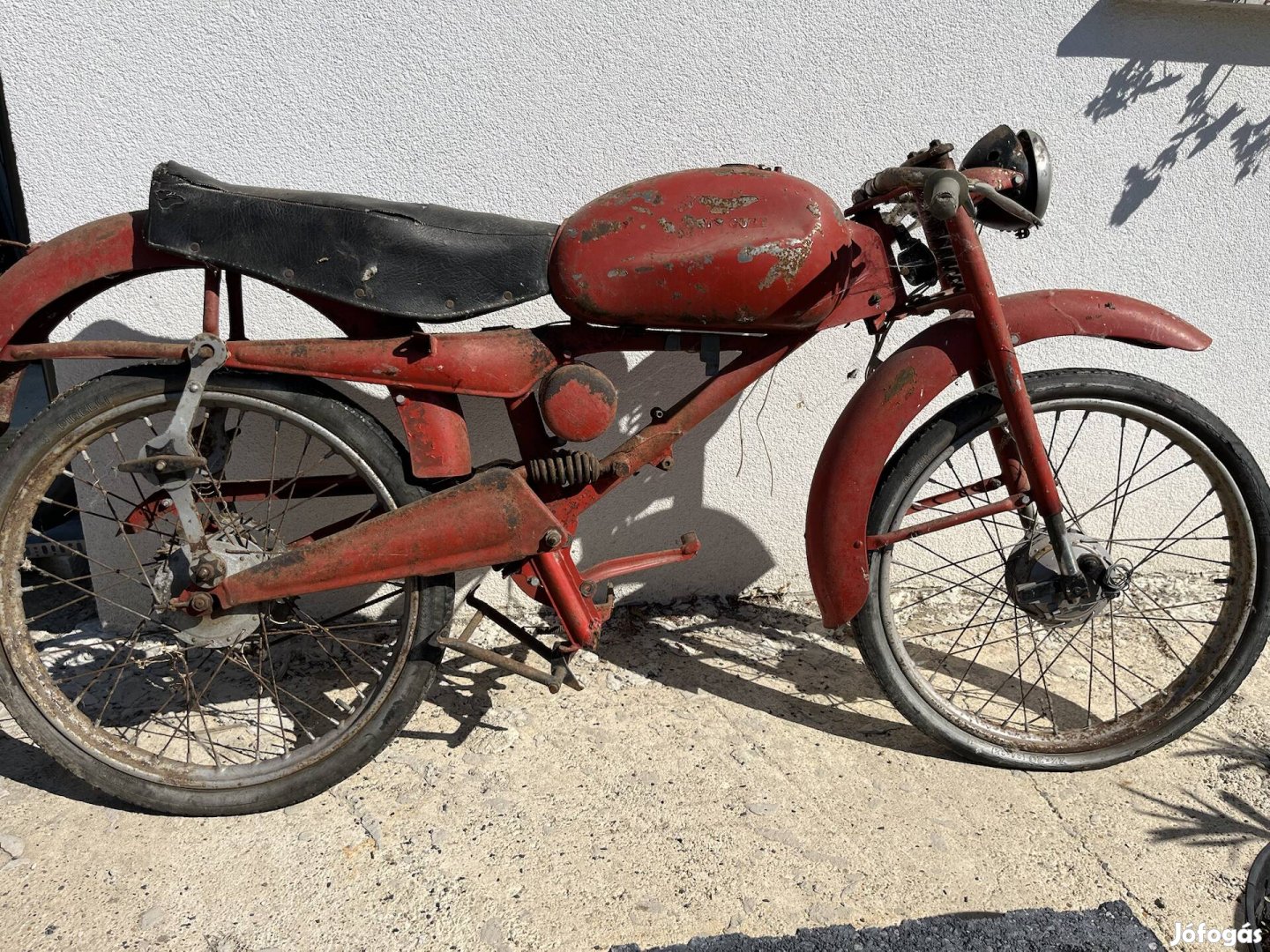 Motor Guzzi cardelino veterán motor moped 
