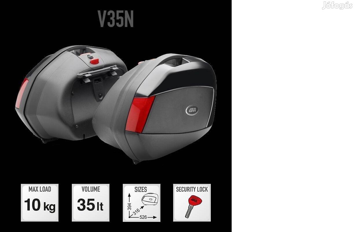 Motor Oldaldoboz Új Givi V35N