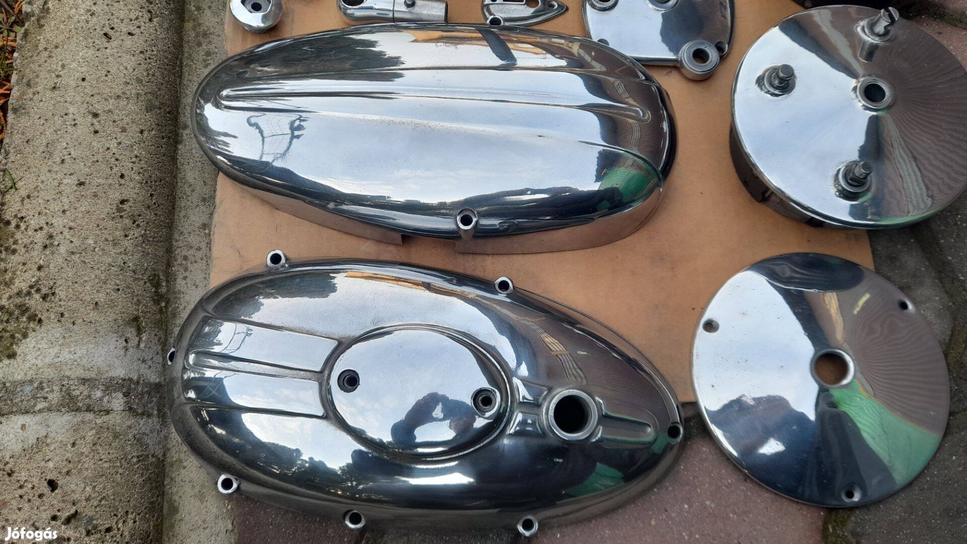Motor alumínium alkatrész polírozás