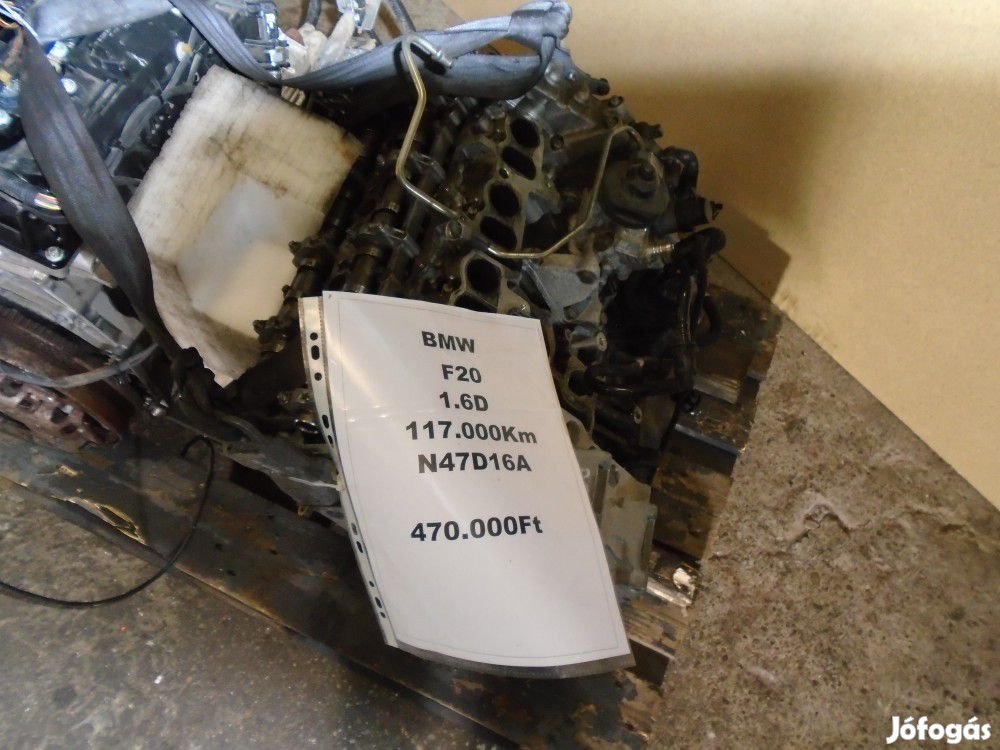 Motor egyben - 1-es sorozat / F20 / 1,6D / N47D16A