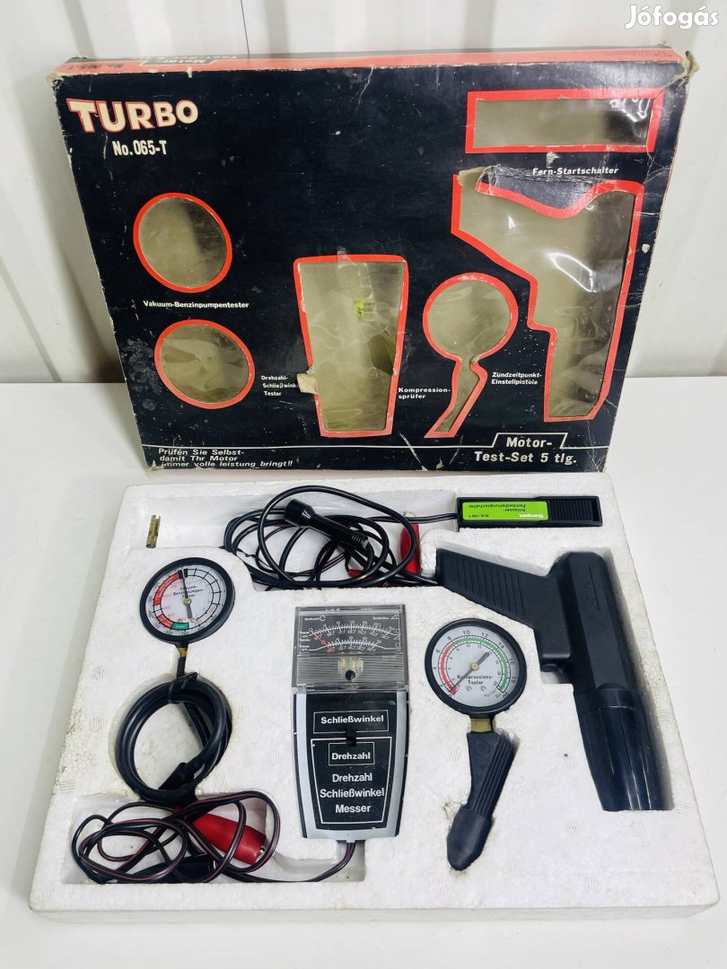 Motor tesztelő műszerek vákuum kompressziómérő stroboszkop