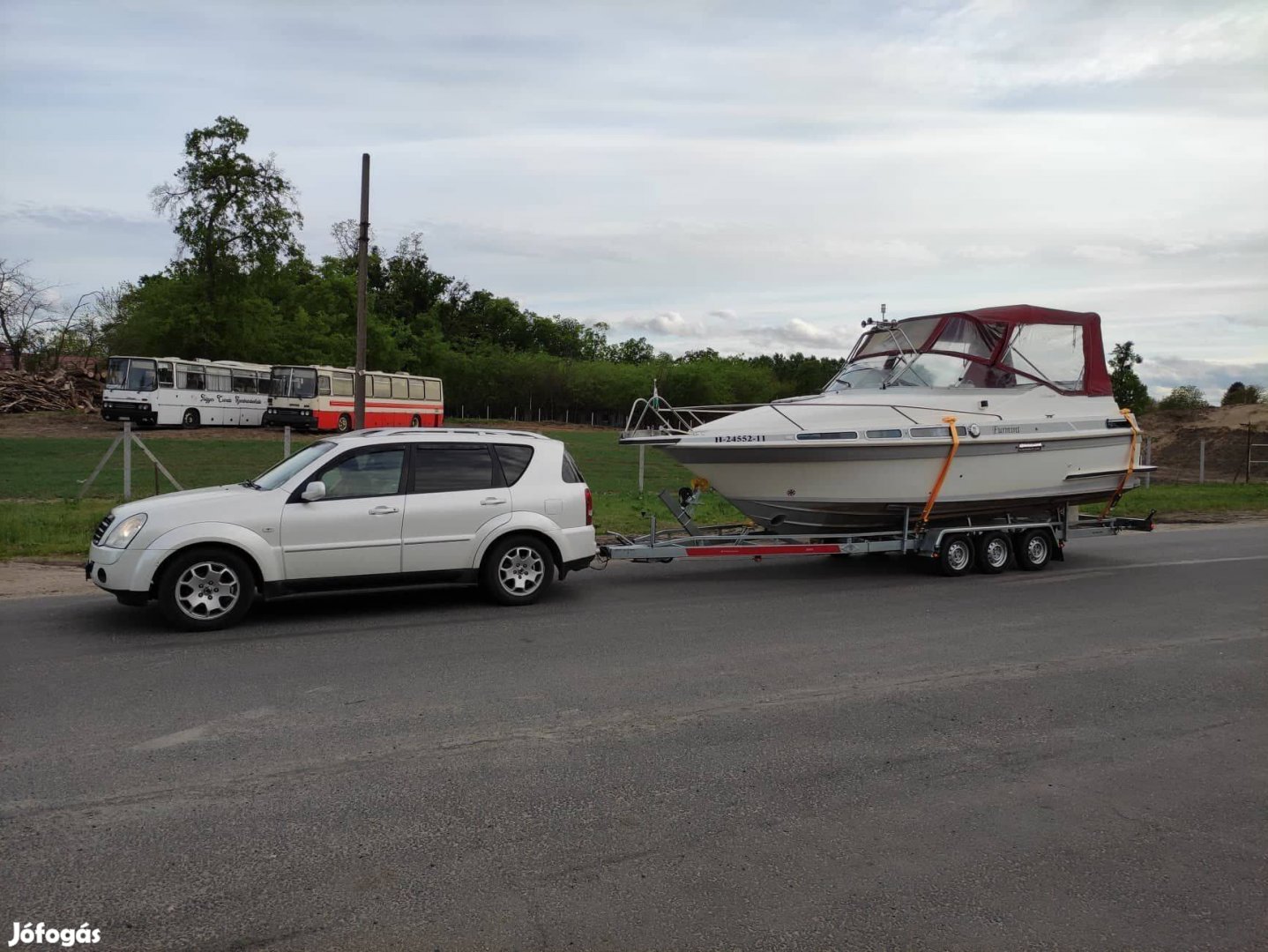 Motorcsónak,Diesel Scand 7800 Norvég Fjord túra hajó,