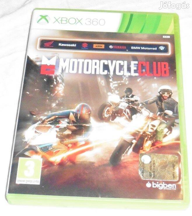 Motorcycle Club (Superbike, Motoros) Gyári Xbox 360 Játék