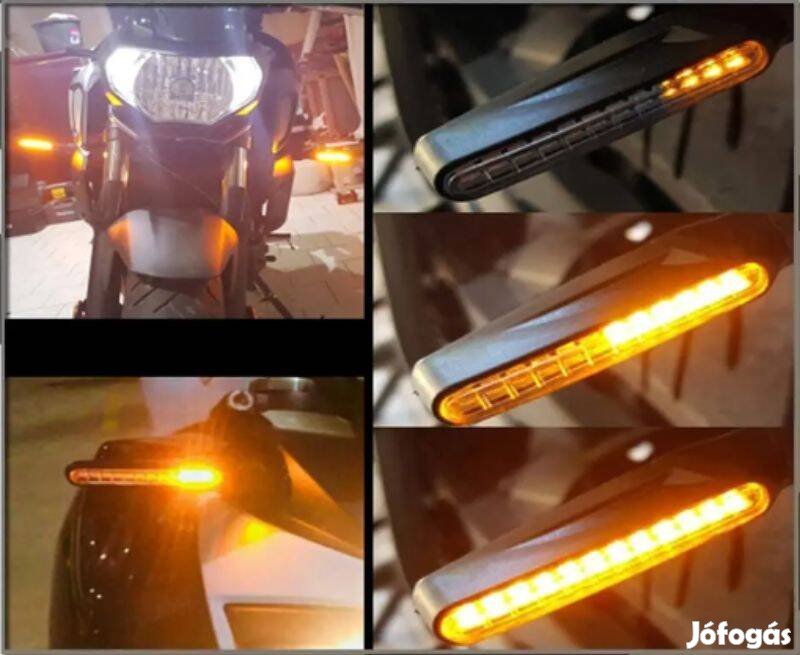 Motorkerékpár LED irányjelző világítás (2db)