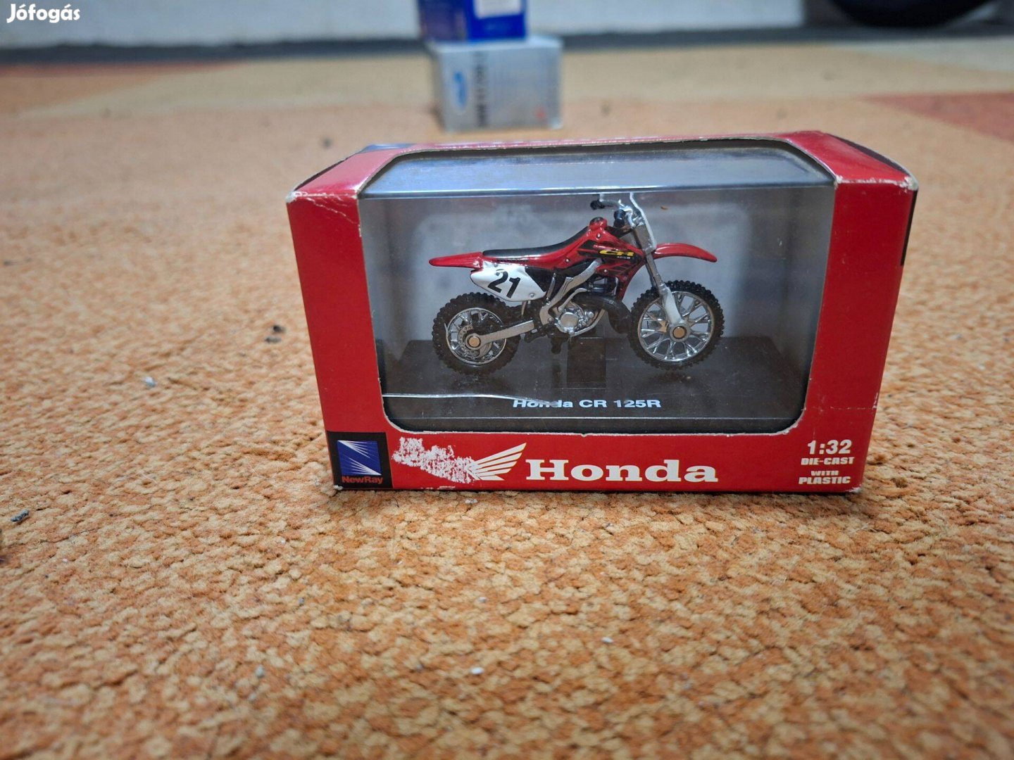 Motorkerékpár makett