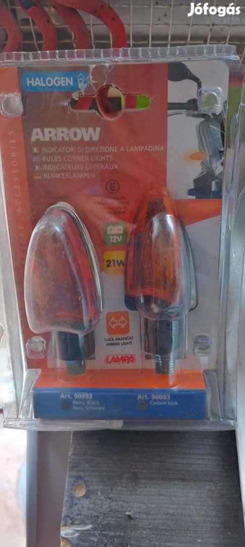 Motorkerékpár univerzális mini irányjelző pár