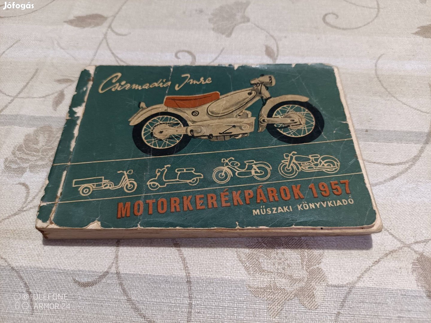 Motorkerékparok 1957 típusismertető könyv