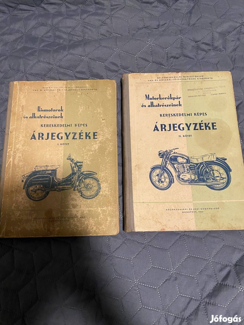 Motorkerékpárok árjegyzéke