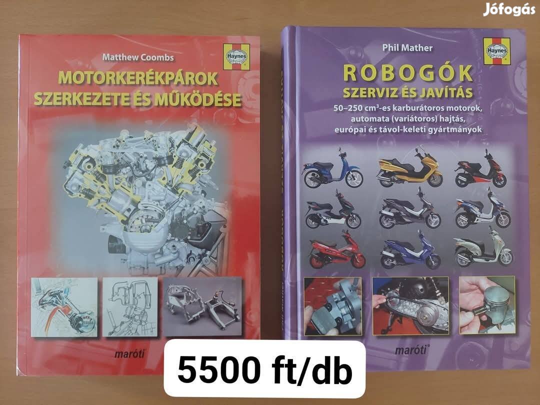 Motorkerékpárok szerkezete és Robogók szervíz és javítás