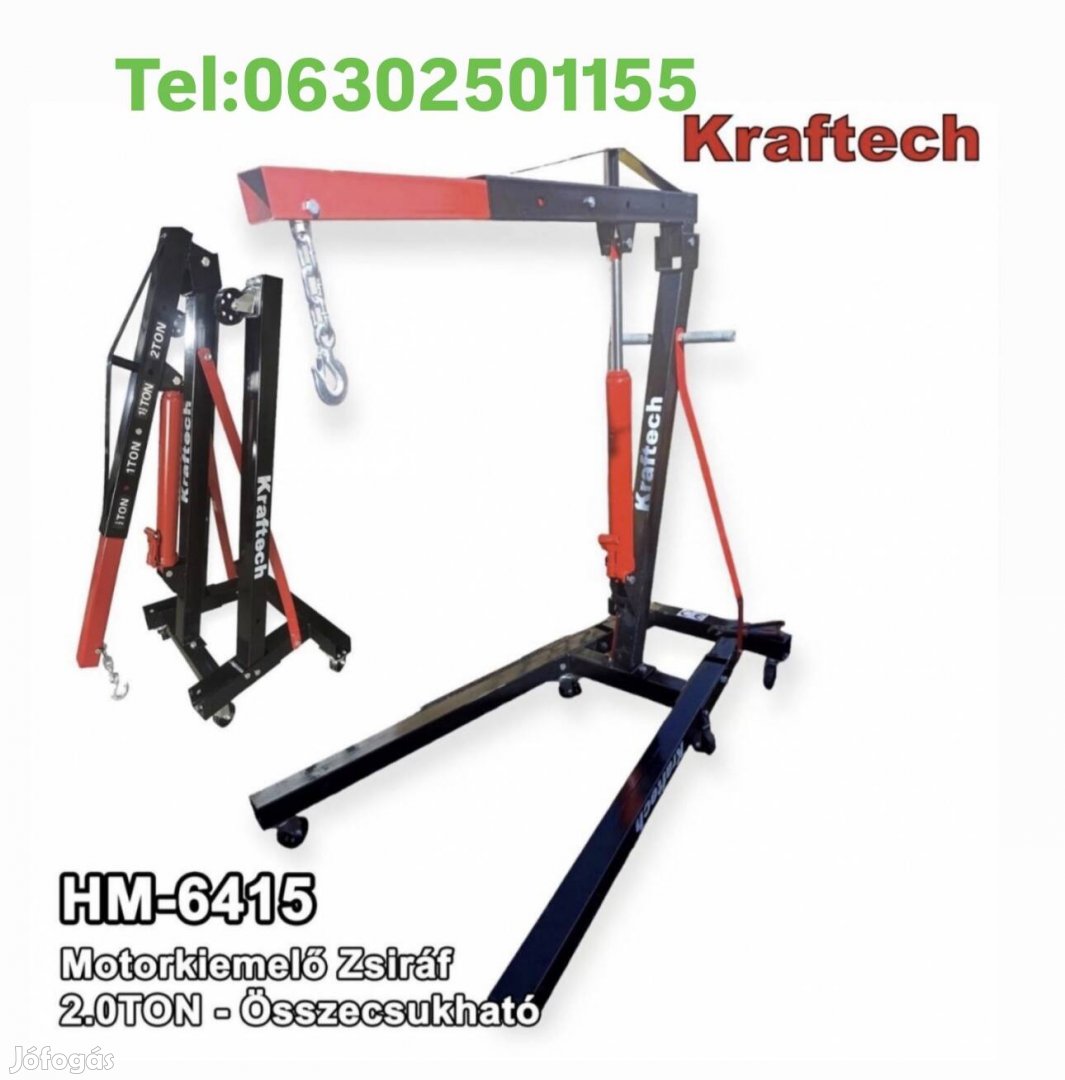 Motorkiemelő zsiráf 2 Tonnás