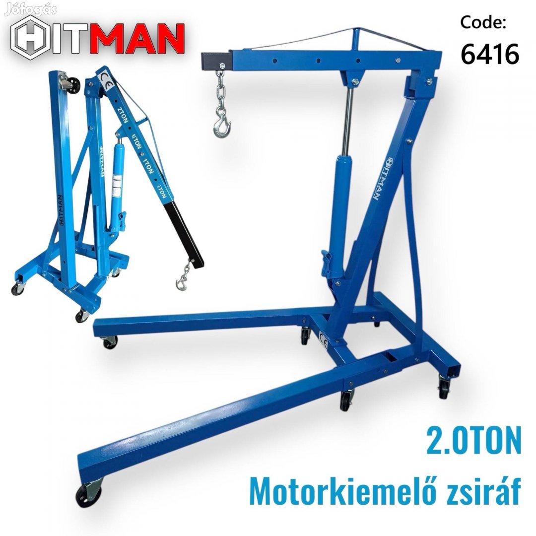 Motorkiemelő zsiráf 2 tonna teherbírással bontatlan csomagolásában