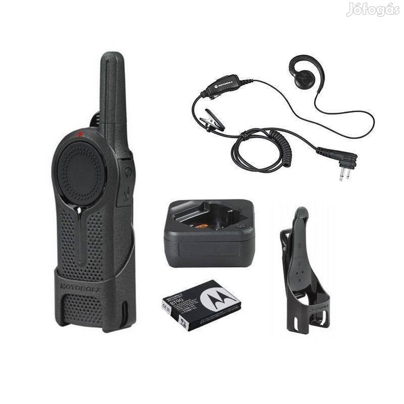 Motorola DLR1060 kézi adóvevő, Hkln4604 fülmikrofonnal