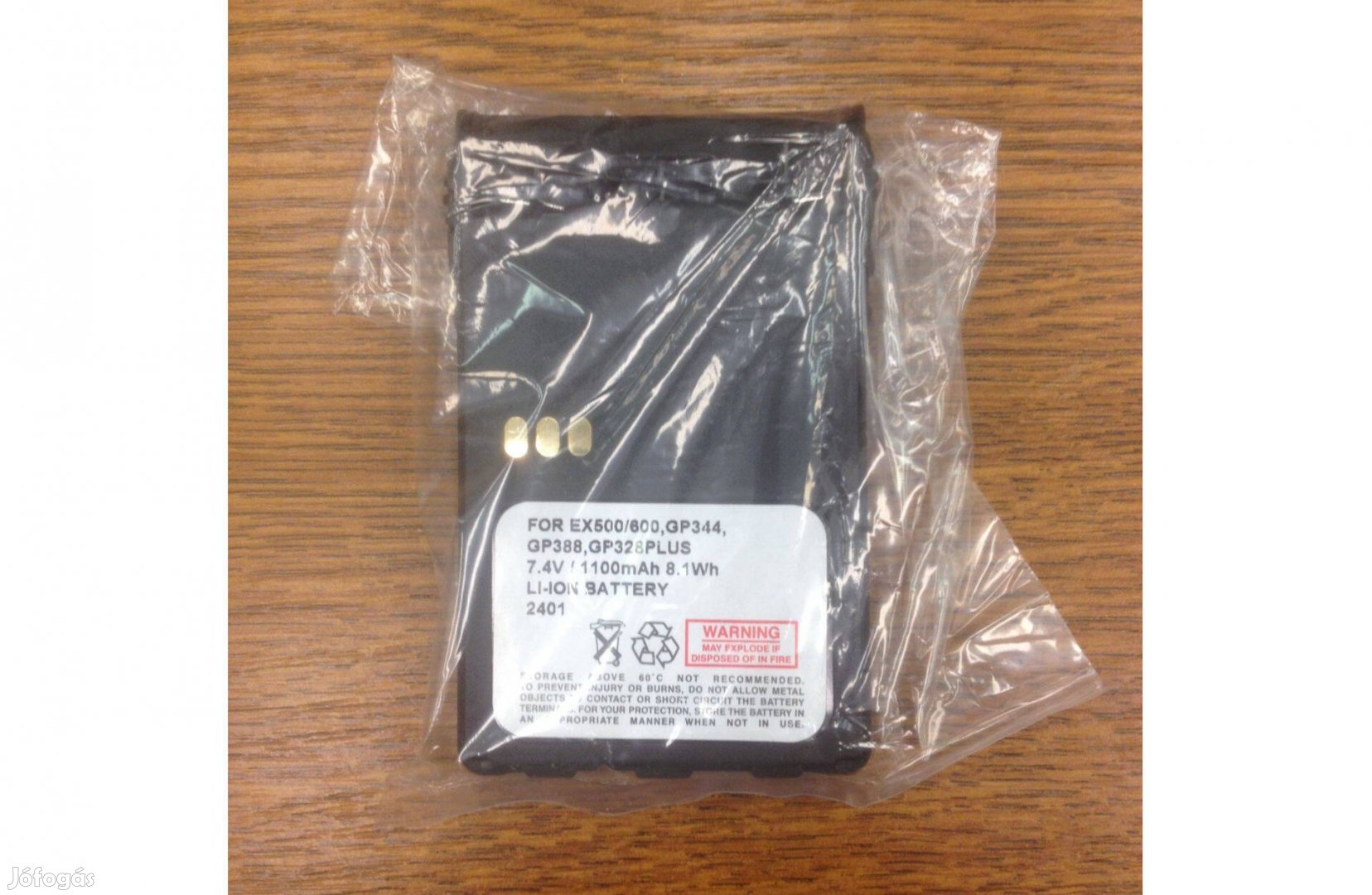 Motorola EX500/600, GP344, GP388, GP328PLUS-hoz, 1100mAh akkumulátor!