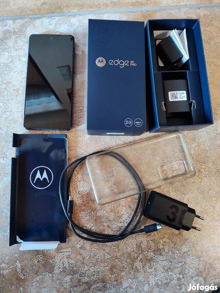 Motorola Edge 20 Pro 5G 256GB 12GB RAM Dual telefon eladó
