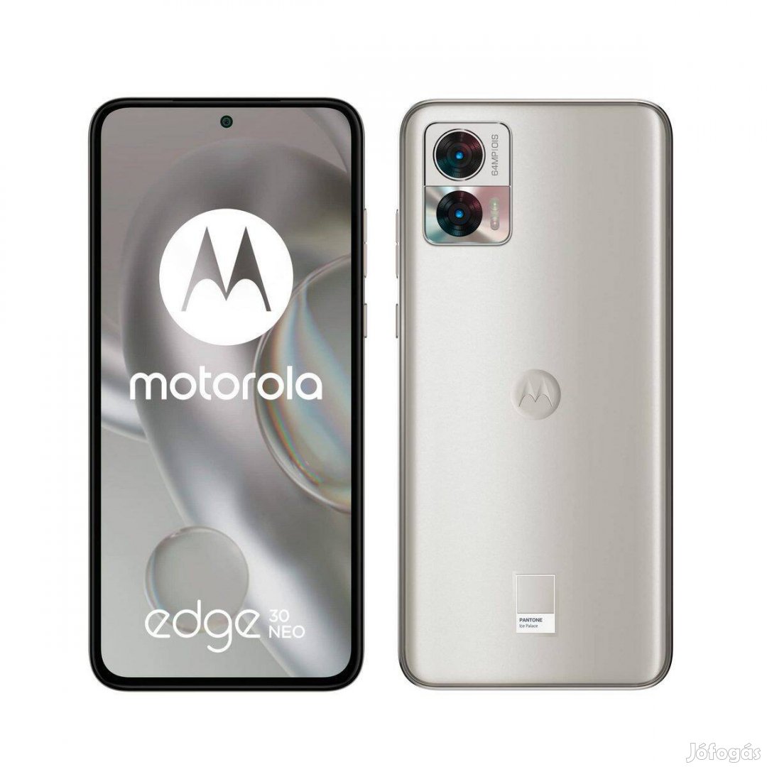Motorola Edge 30 Neo Ice Palace - Új, bontatlan, garancia