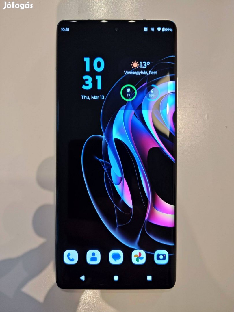 Motorola Edge 30 Ultra 5G fehér, újszerű, 12/256GB, 200MP, garanciás