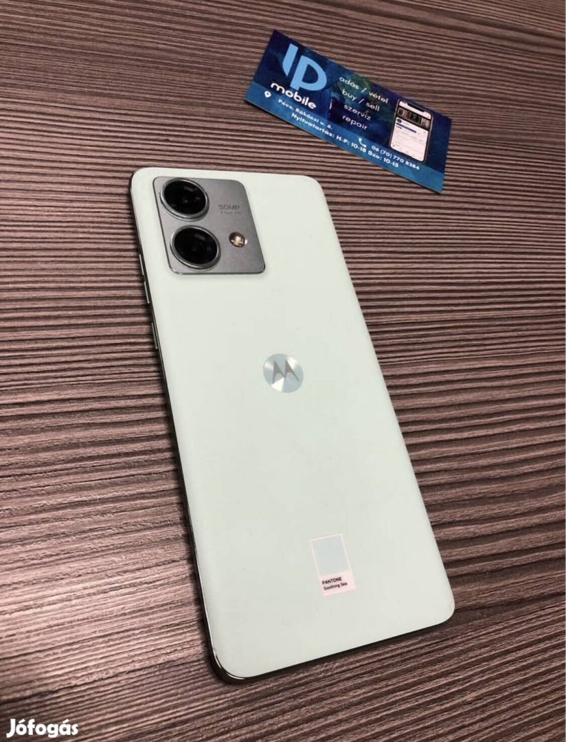 Motorola Edge 40 Neo, Újszerű, 256GB, Zöld, Garancia