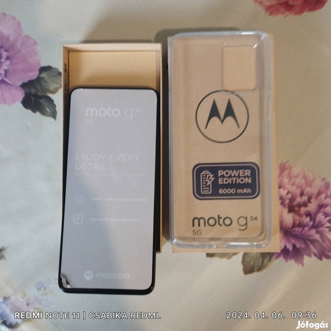 Motorola G 54,5g kártyafüggetlen csere is erdekel.. 