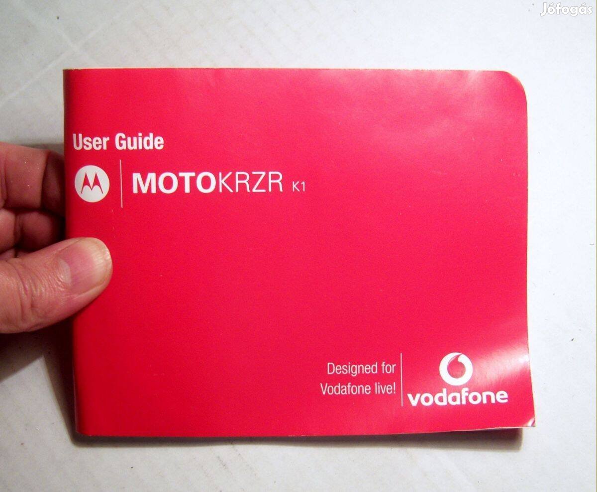 Motorola K1 Felhasználói Kézikönyv 2006 Magyar nyelvű