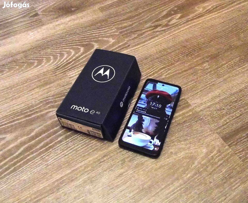Motorola Moto e40 független, dual SIM, karcmentes, megkímélt!