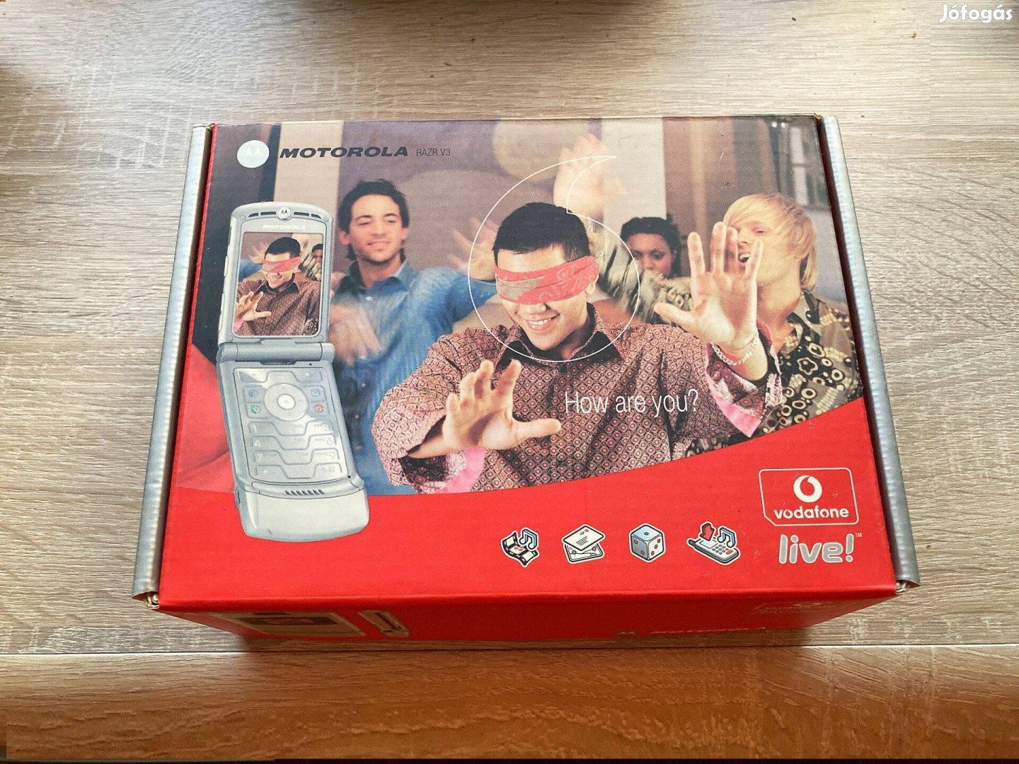 Motorola Razr V3 - A penge - Üres Doboz - csomagolás