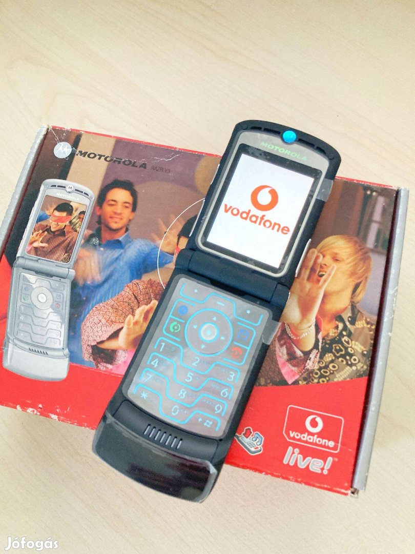 Motorola Razr V3 - Új - A Penge - Első széria 2004 - Fóliás
