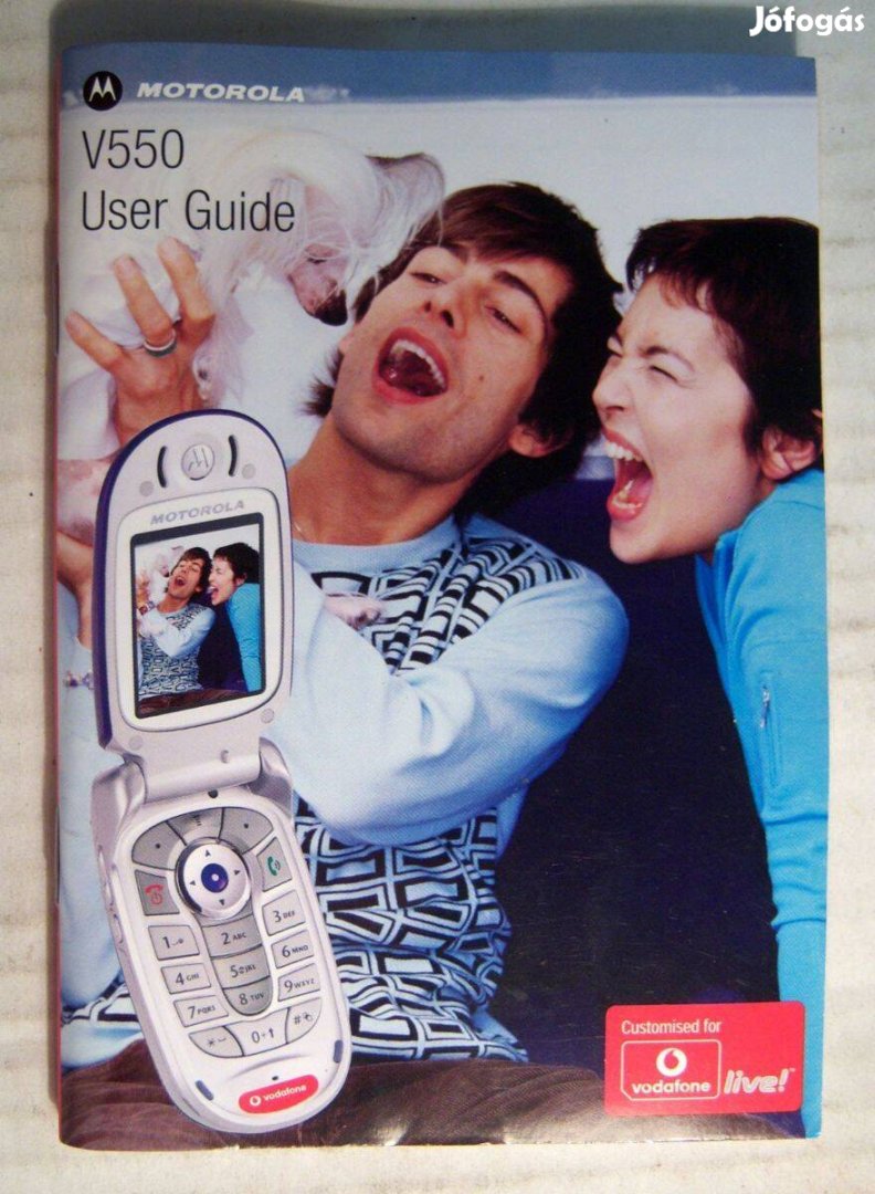 Motorola V550 (2005) Felhasználói Útmutató