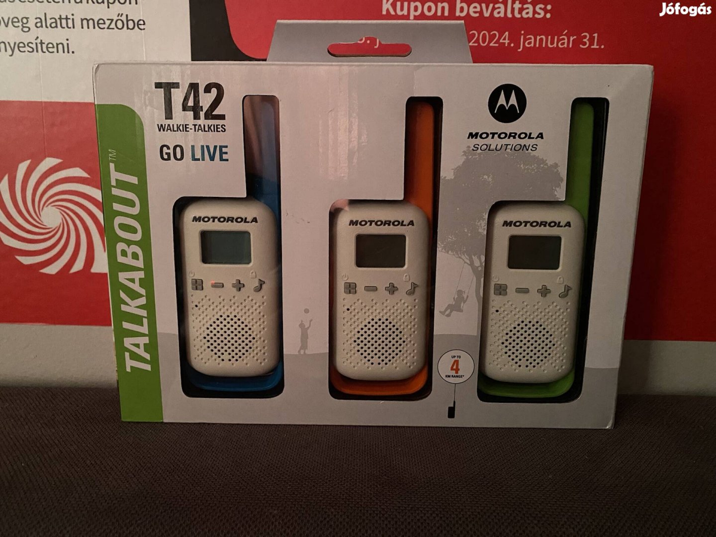 Motorola t42 triple pack (opened)