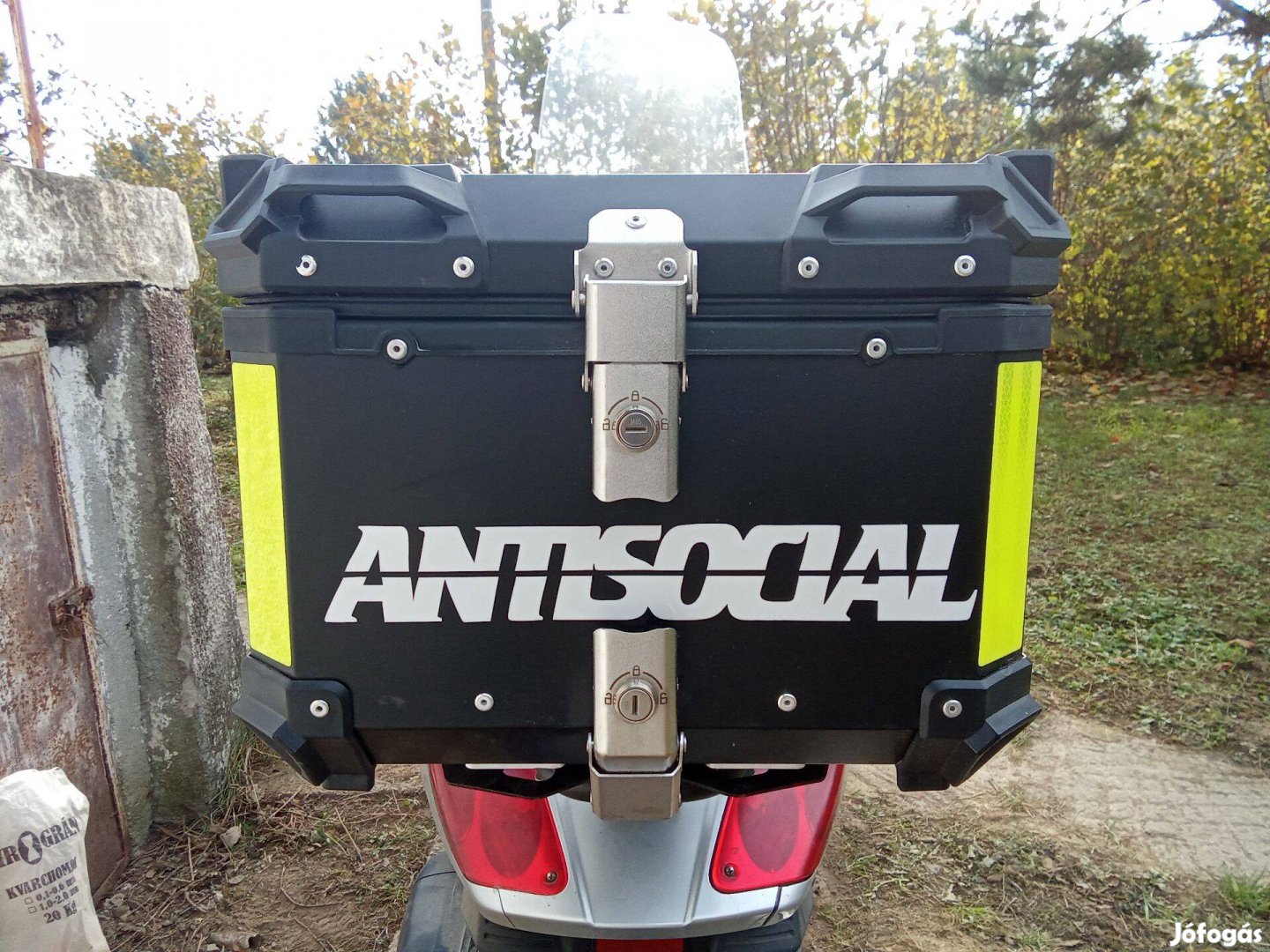 Motoros 45L alu doboz