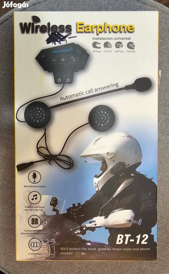 Motoros Bluetooth eladó