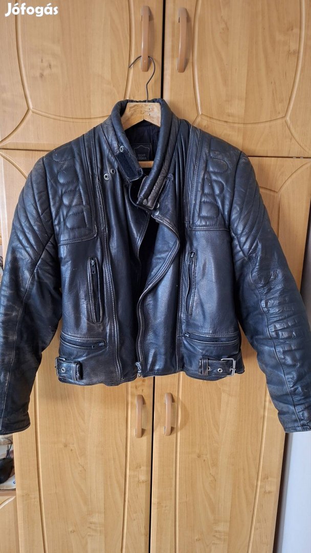 Motoros Bőrdzseki Vastag