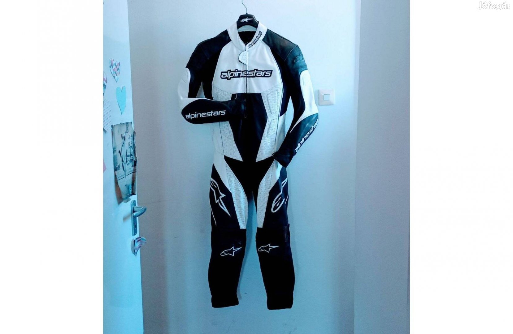Motoros Bőrruha, 50-es Alpinestars, Egybe Részes, Szép Állapot