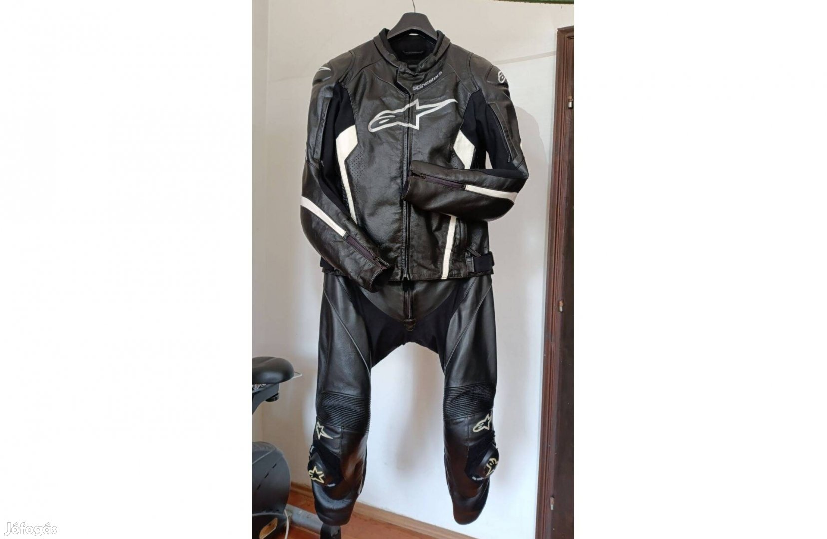 Motoros Bőrruha, 54-Es Alpinestars, Szép Állapot