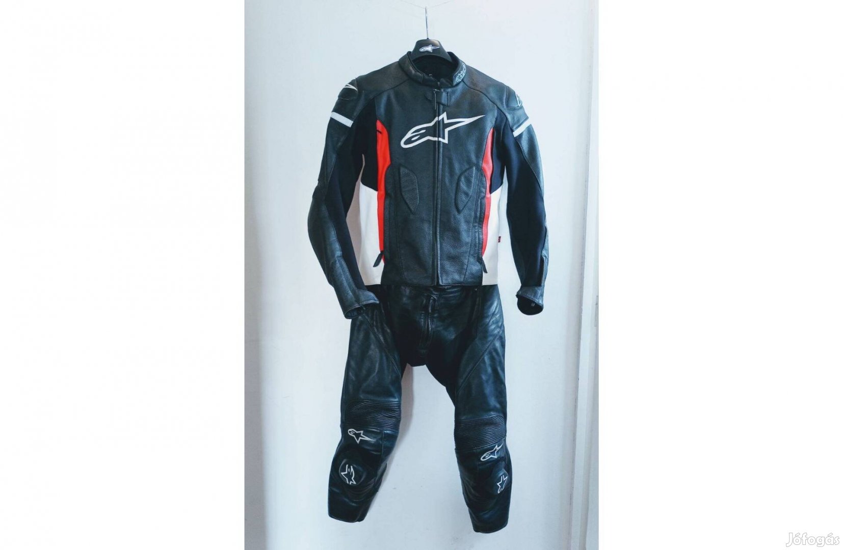 Motoros Bőrruha, 54-es Alpinestars, Két Részes, Újszerű