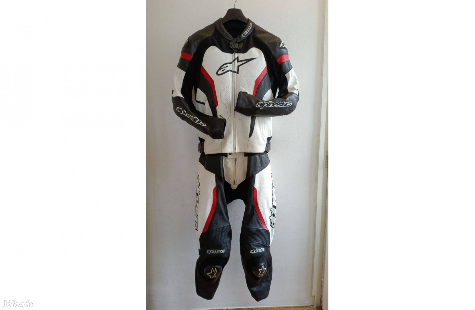Motoros Bőrruha, 54-es Alpinestars, Kétrészes, Szép Állapot
