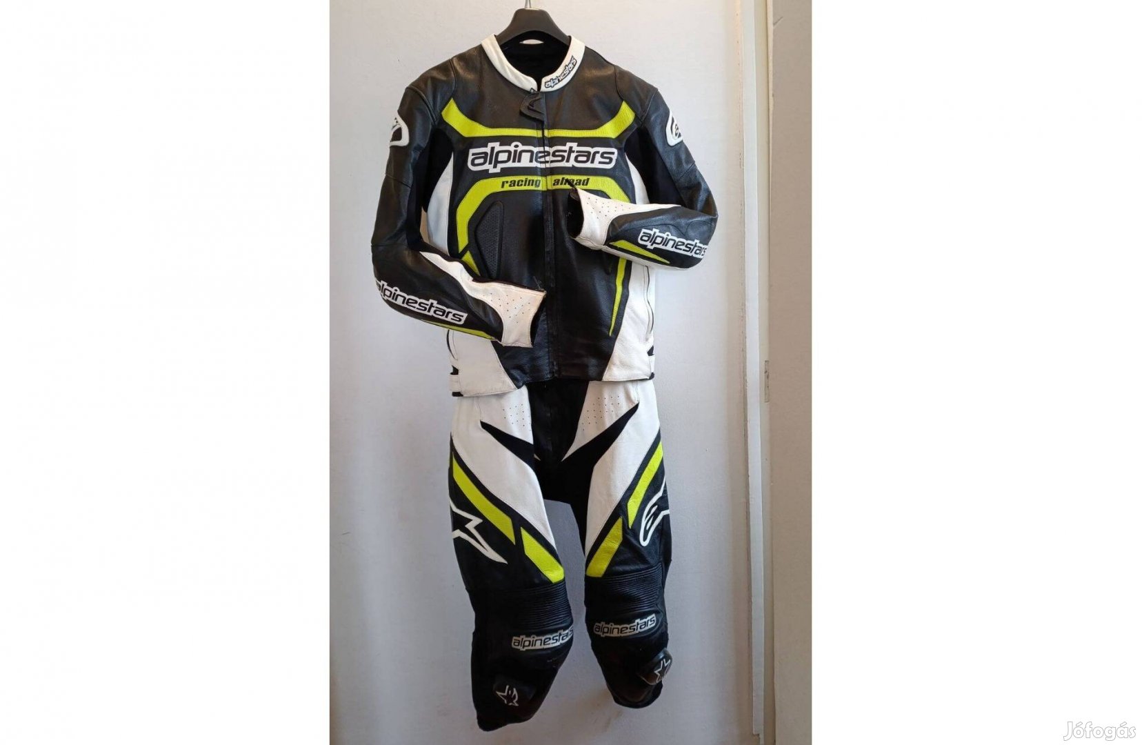 Motoros Bőrruha, 56-as Alpinestars, Két Részes, Szép Állapot