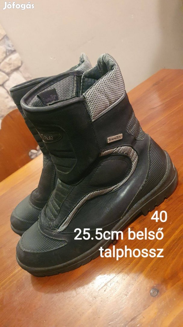 Motoros bokacsizma 40 méret