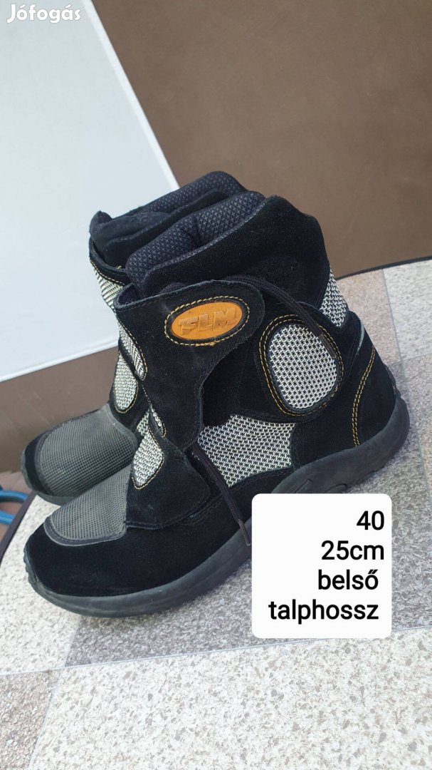 Motoros cipő 40 méret