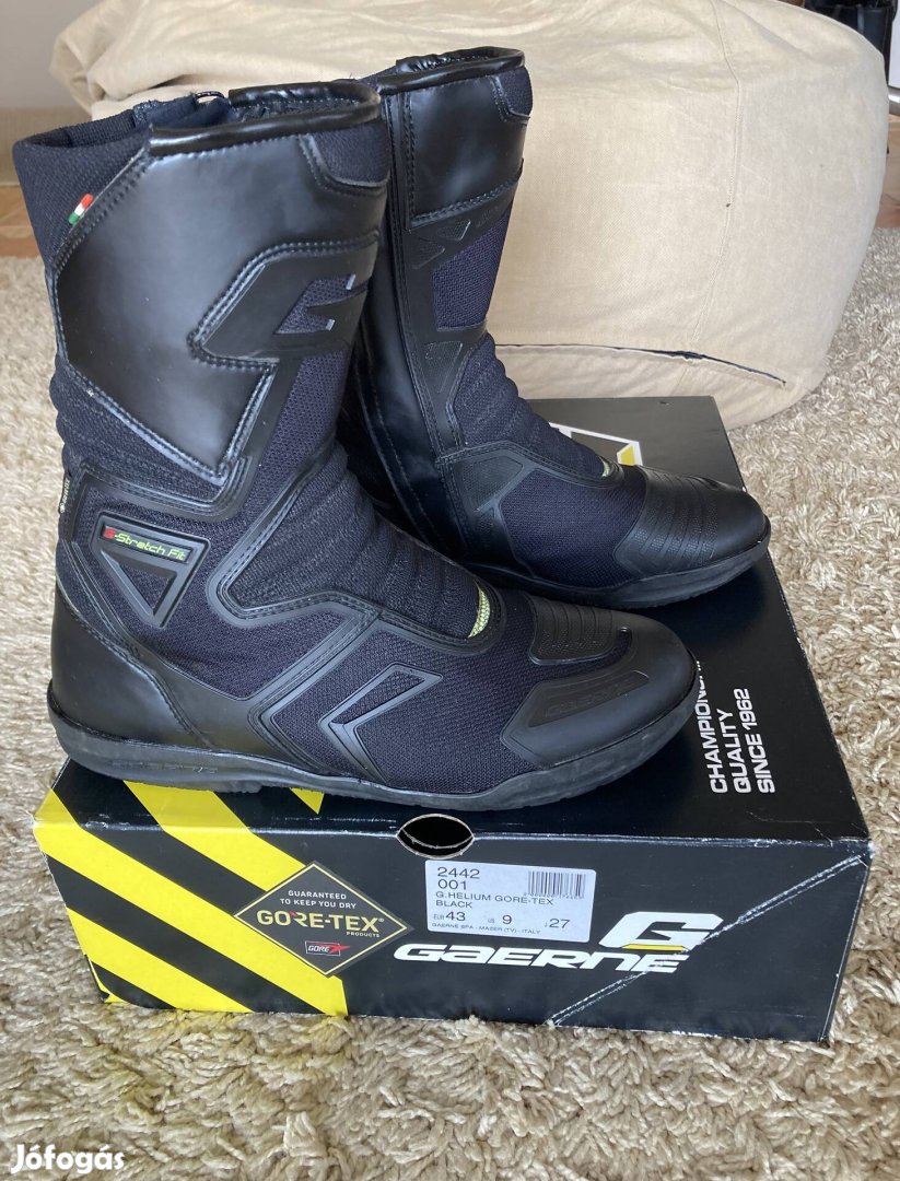 Motoros csizma 43 Gaerne Goretex